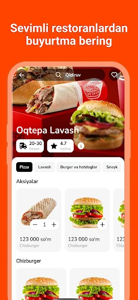 Foodly — Ilova ekranlari 3